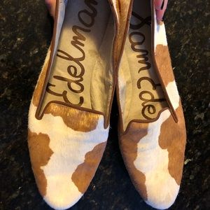 Sam Edelman cow flats